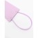 Flower bag embossed pink moisture-resistant, 17x17-11.5x11.5-20 cm
