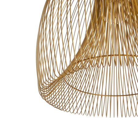 Ceiling lamp "Flop" Golden 1x40W, E27, 50x50x62 cm-5