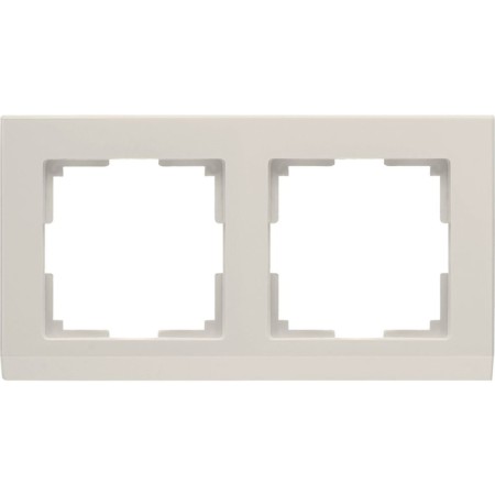 Frame for 2 posts WL04-FRAME-02-VORY, ivory color
