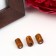 A set of wooden beads, 8x 4mm, 250 pcs/pack, cent