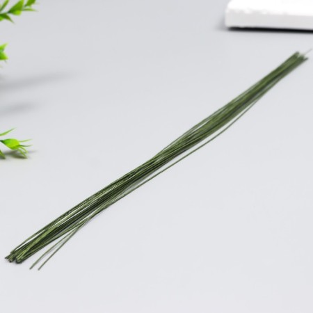 Wire for creativity "Green" (set of 20 pcs) 0.46 mm, 36 cm