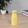VAZA Ceramics Table "Francis" waist, 12.5x5 cm, yellow