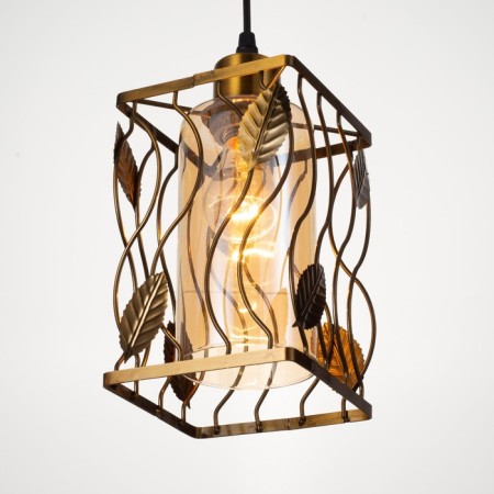 Lamp Bayerlux "Leaves" E27 40W copper 17x17x22 cm-2