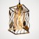 Lamp Bayerlux "Leaves" E27 40W copper 17x17x22 cm