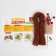 Set for creativity. A toy made of wool "Bear with berries"