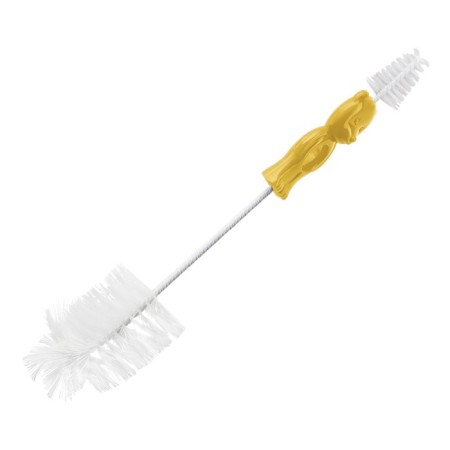 Brush for bottles and nipple bilateral, mix-4