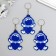 EVA keychain "Cosmonaut with heart" 4.7x6.5 cm