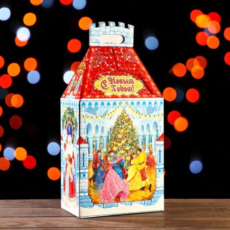 Gift box "New Year's ball in the castle", 19 x 12 x 35.5 cm