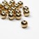 Bead "hematite" d = 10 mm, set 10 g, color gold
