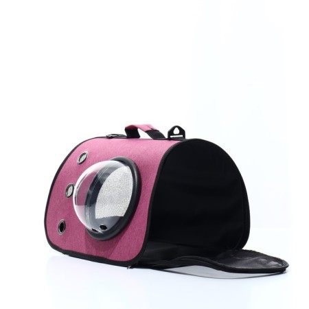Bag-carrier for animals with a window, blue, 40 x 26 x 26 cm 92088456-2