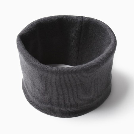 Children's snood, graphite color, size 50x22 cm