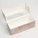 Confectionery packaging, cupcake box with a window, Present for You, 26 x 10 x 8 cm