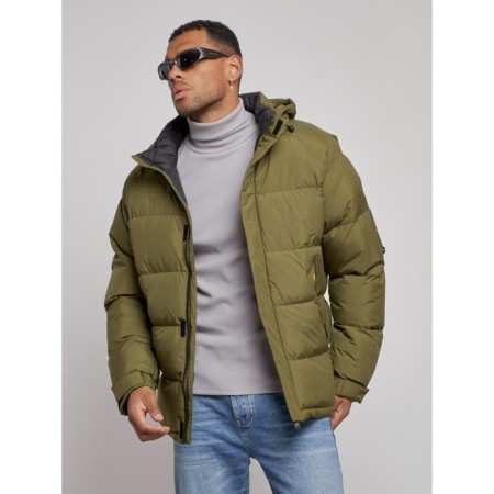Sports Bologna Men's Winter, size 56, Khaki color-7
