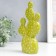 Souvenir Ceramics "Cactus Option" Green 5x12.5x22 cm