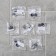Set for the bathroom "Loft", 6 items, black color