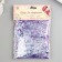 Glitter for creativity 45 grams "Play of violet" 18x12 cm