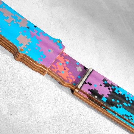 Wooden souvenir "Tanto knife" Pixel-7