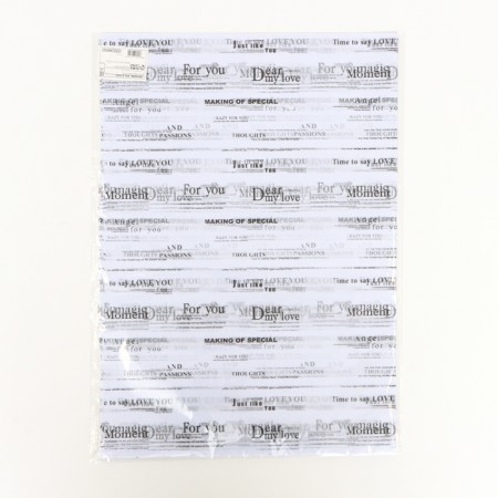 Paper Pacific, "Armani", 50 cm x 70 cm 17 grams, white-4