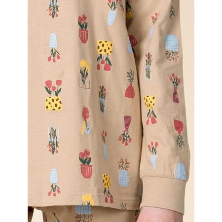Set for girls, height 110 cm, beige color-5