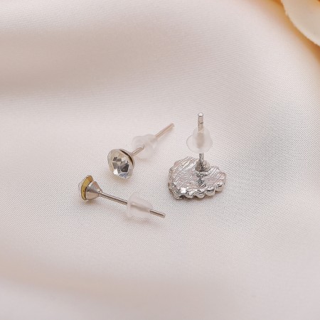 Пусеты 3 пары «Сердце», цвет МИКС-6