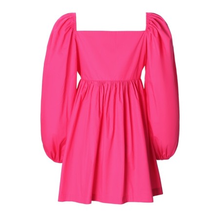 Women's dress MIST with voluminous sleeves, fuchsia, p.40-42-10