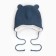 Baby hat, blue color, size 46-48
