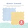 Modular massage rug orthodon, set No. 2 "Baby" pastel colors