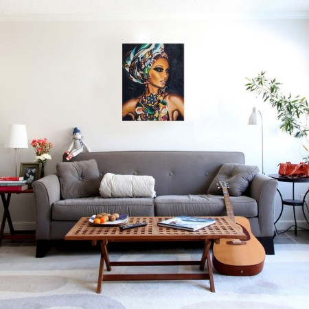 Picture on the numbers "African Fashion", 40 × 50 cm, 20 colors-2