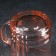 Rose mug, glass, 300 ml