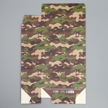 Gift folding box, packaging, “khaki”, 22 x 30 x 10 cm-5