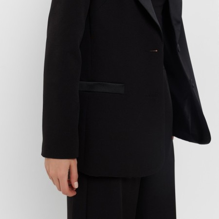 Women's jacket Minaku: classic color black, rr 42-9