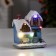 LED figure "snow -covered house" 9 × 10 × 6 cm, polystone, batteries AAAX3 (not in the kit), glow of multi