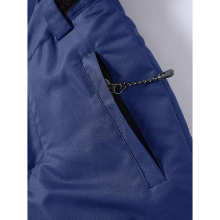 Ski pants for a boy, height 110 cm, dark blue color-3