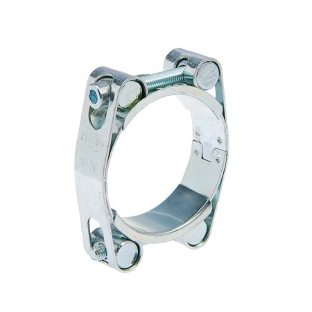 MGF power clamp, diameter 40-50 mm, double-beam, galvanized