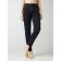 Women's jeans with a high landing CONTE Elegant Mom Fit, size S, color Washed Black