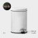 Garbage bucket with pedal Stolz Stölz, 3 l, stainless steel, white color
