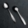 Teaspoon "Antoshka", h = 14 cm, thickness 2 mm, silver color
