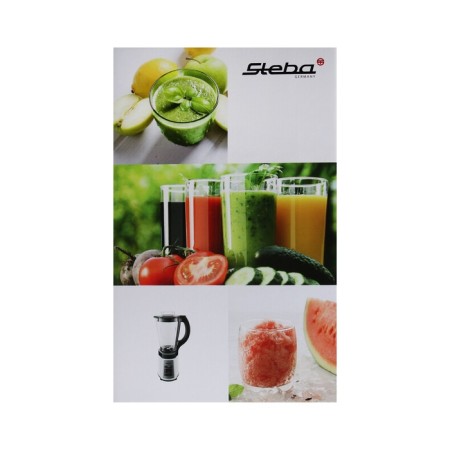 Steba MX 600 blender, stationary, 600 watts, 1.75 l, 1 speed, pulse mode, white-4
