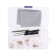 A set of tools for repairing glasses, 150 screws, pads, 3 screwdrivers, forceps, napkin