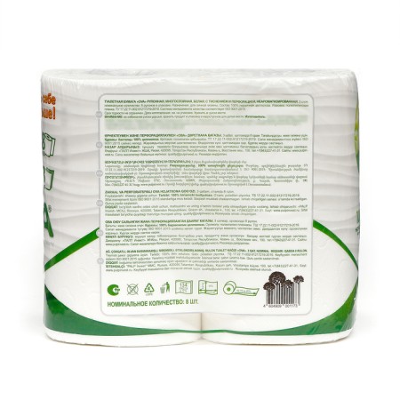 OVA toilet paper, 3 layers, 8 rolls-2