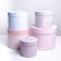 Set of boxes 5 in 1, gift packaging, “tender”, 13 x 13.5–19.5 x 23 cm
