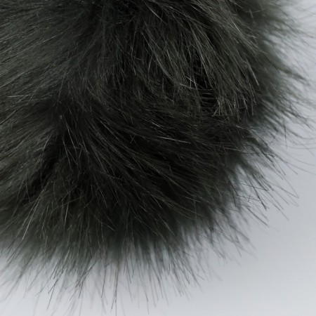 Pompon artificial fur fox 14 cm (39-hack)-1