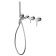 Bath mixer Abber Wasser Kreis AF8130, built -in, shower set, chrome