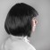 Carnival wig "square", head cover 56-58 cm, black color, 100 g