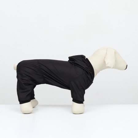 Overalls for animals, without lining, size S, black-1
