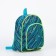 Baby backpack, lightning department, external pocket, blue color