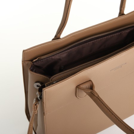 Bag Women's Tout, on lightning, the color is light brown-6