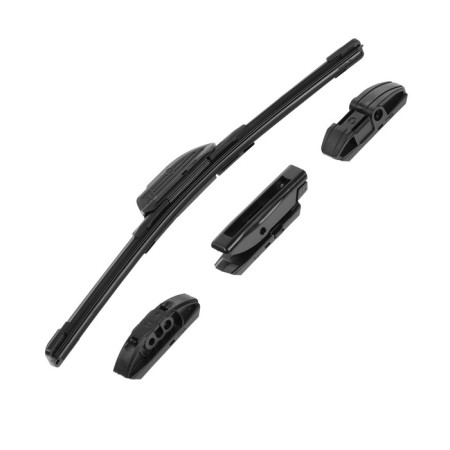 Torso wiper brush 13/330 mm, frameless, multifaceted