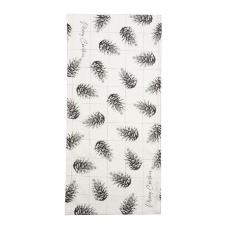 Walking on the table New Year's Ethel Merry Christmas 30x70 cm, 100% HL, sarzha 190 gr/m2-3