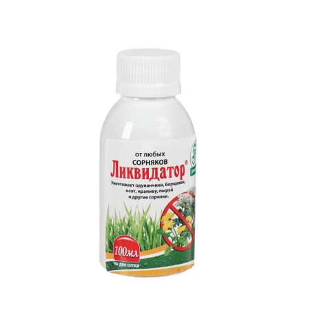 The means of continuous destruction of weeds "Dr. Green", "Liquidator", 100 ml-1